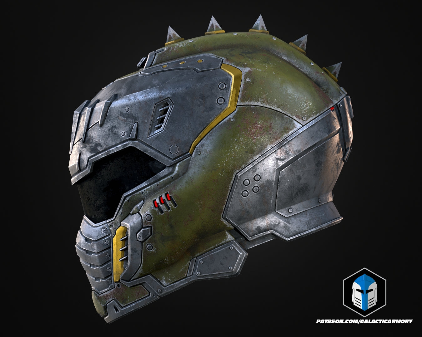 Slayer Dark Ages Helmet and Armor - 3D Print Files