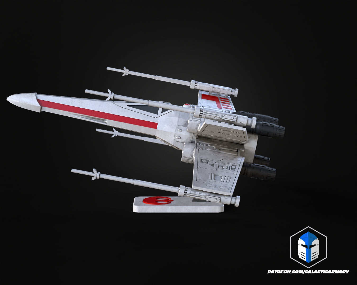X-Wing Vehicle Kit Card - 3D Print Files