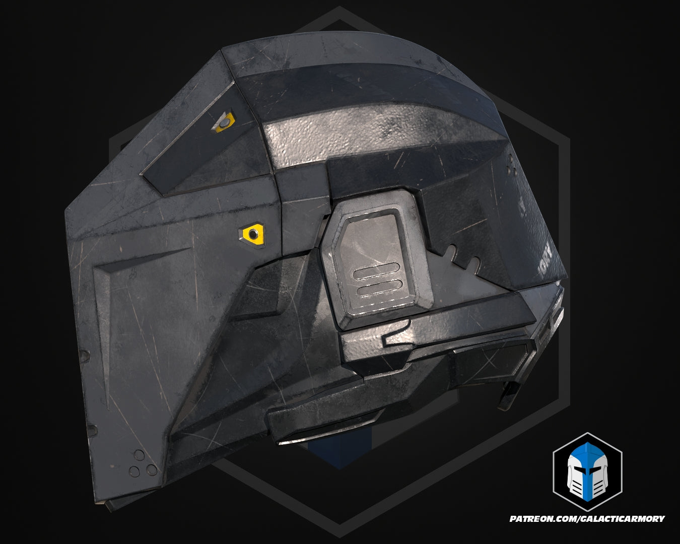 HD2 Null Cipher Helmet and Armor - 3D Print Files – Galactic Armory
