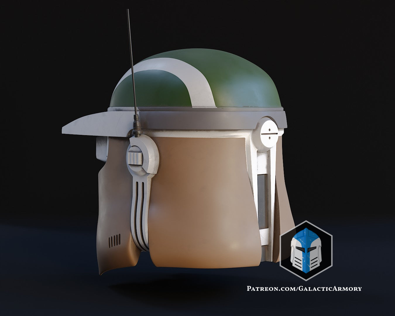 AT-RT-Fahrer Clone Trooper Helm - 3D-Druckdateien