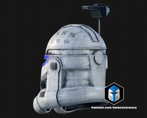 Animierter Captain Rex Helm - 3D Druckdateien