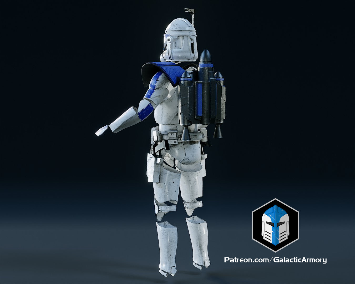 Realistic Captain Rex Armor - 3D Print Files
