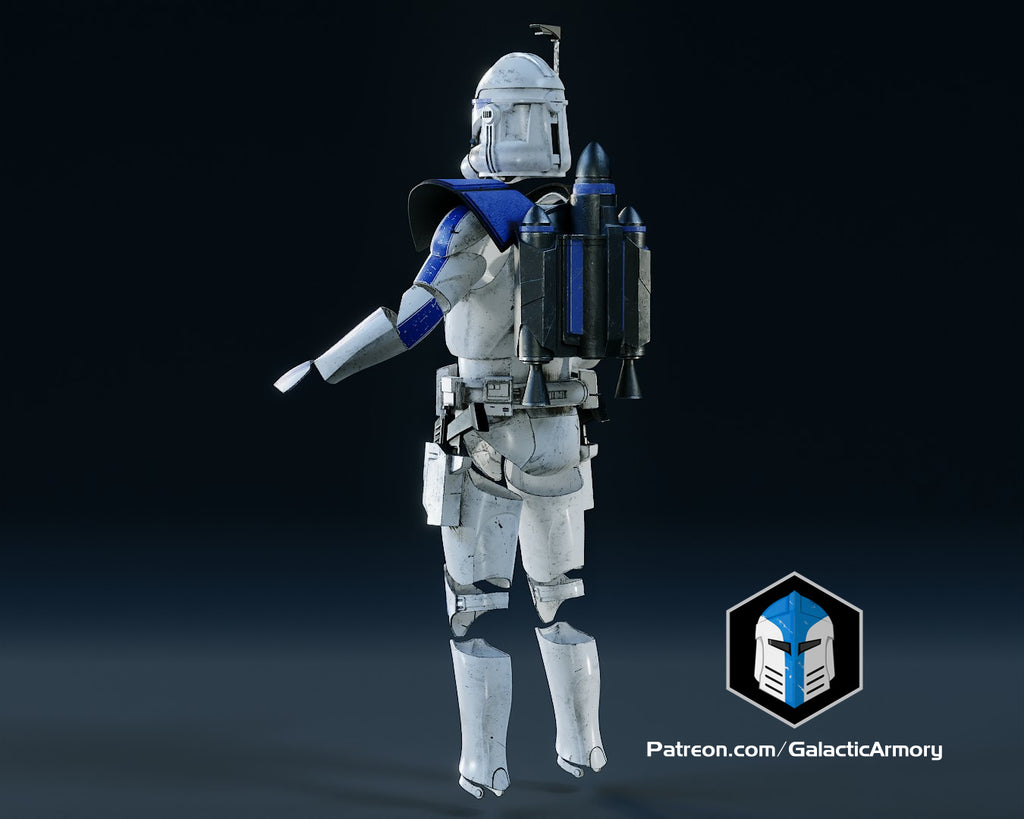 Realistic Captain Rex Armor - 3D Print Files – Galactic Armory