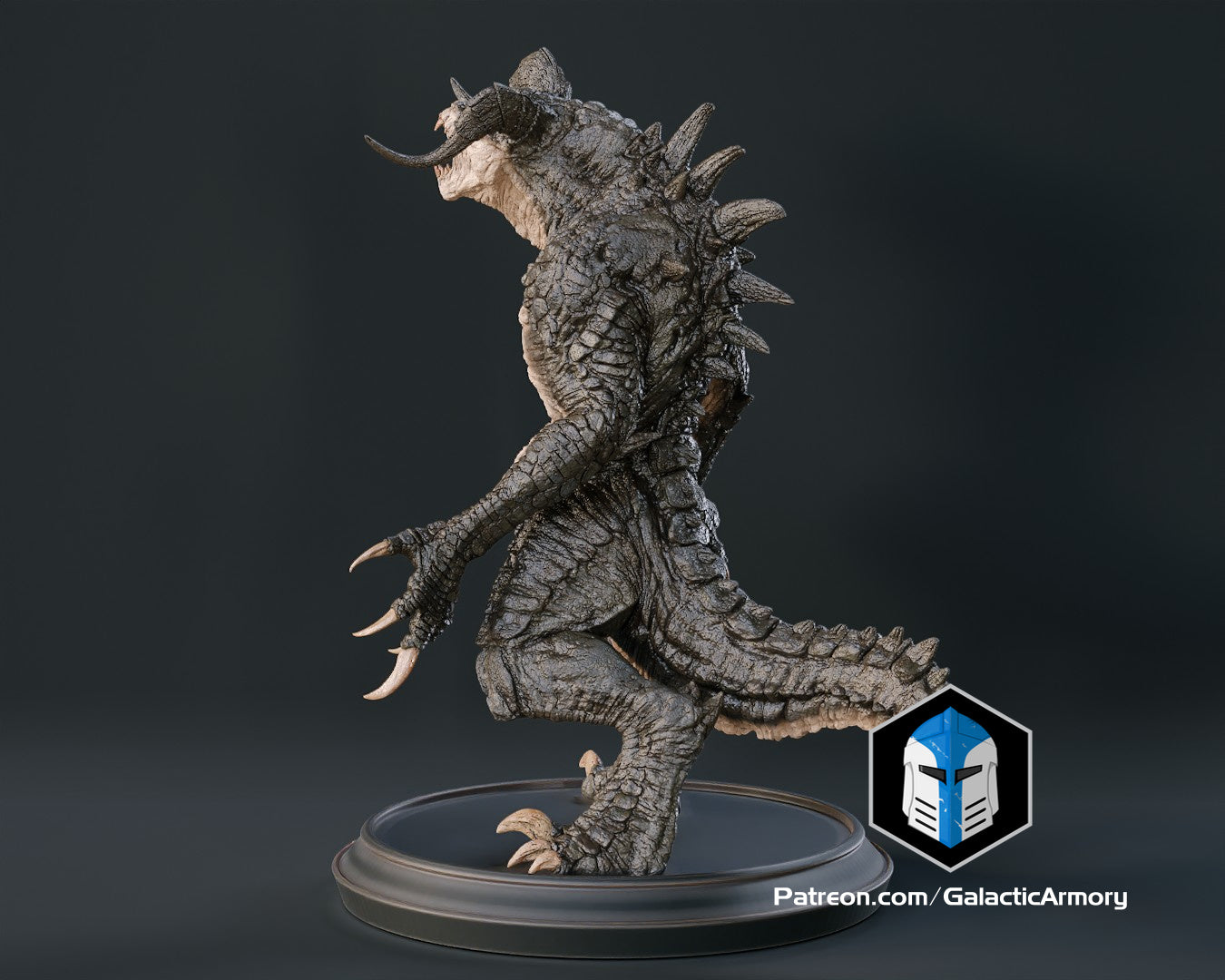 Fallout Deathclaw Figur - 3D-Druckdateien