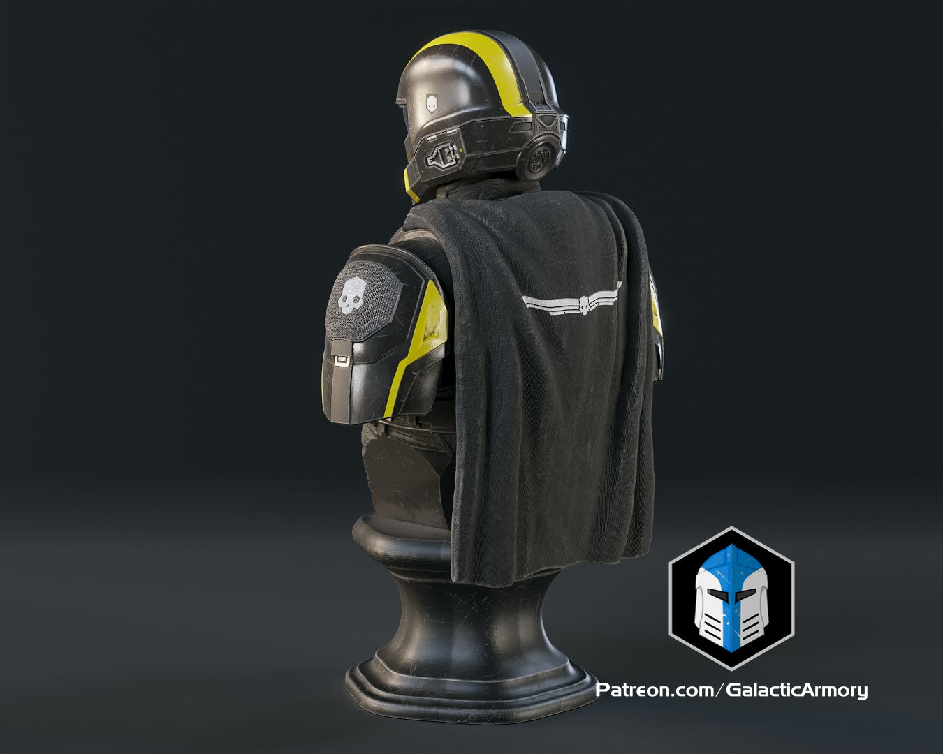 Helldivers 2 - B-01 Tactical Bust - 3D Print Files