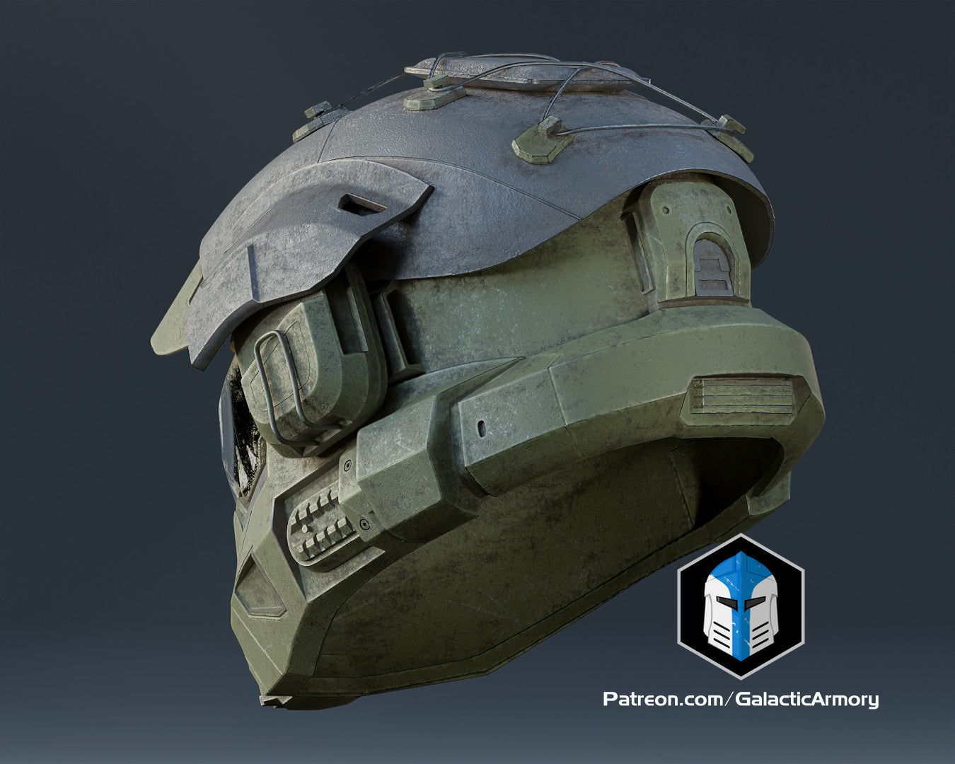 Halo Artaius Helm - 3D-Druckdateien