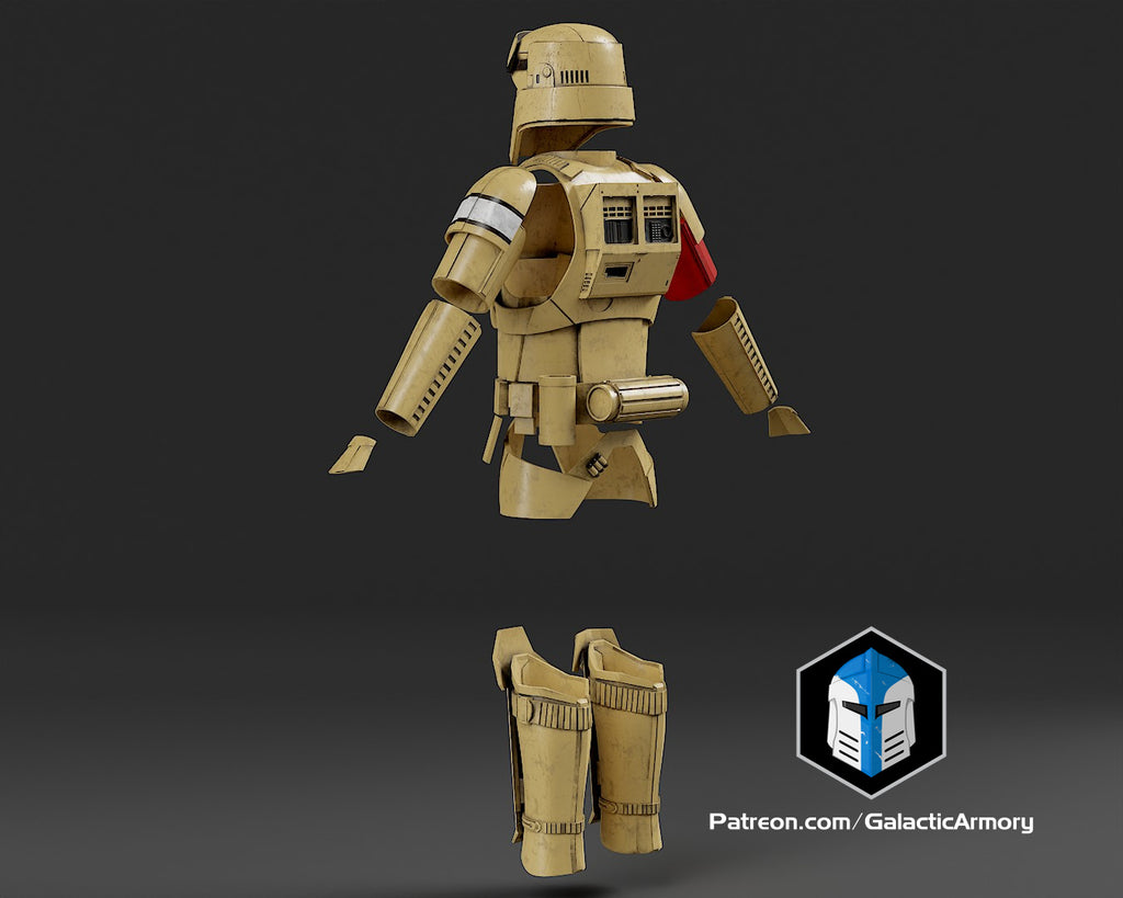 Rogue One Shoretrooper Armor - 3D Print Files – Galactic Armory