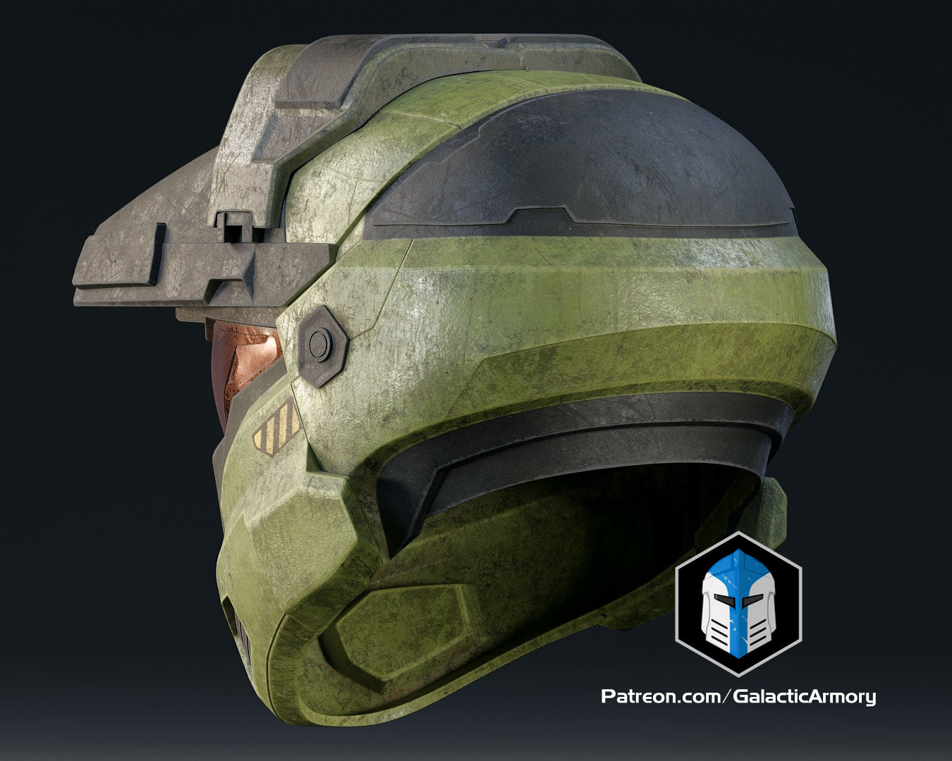 Halo Reach Scout - Jun Helmet - 3D Print Files