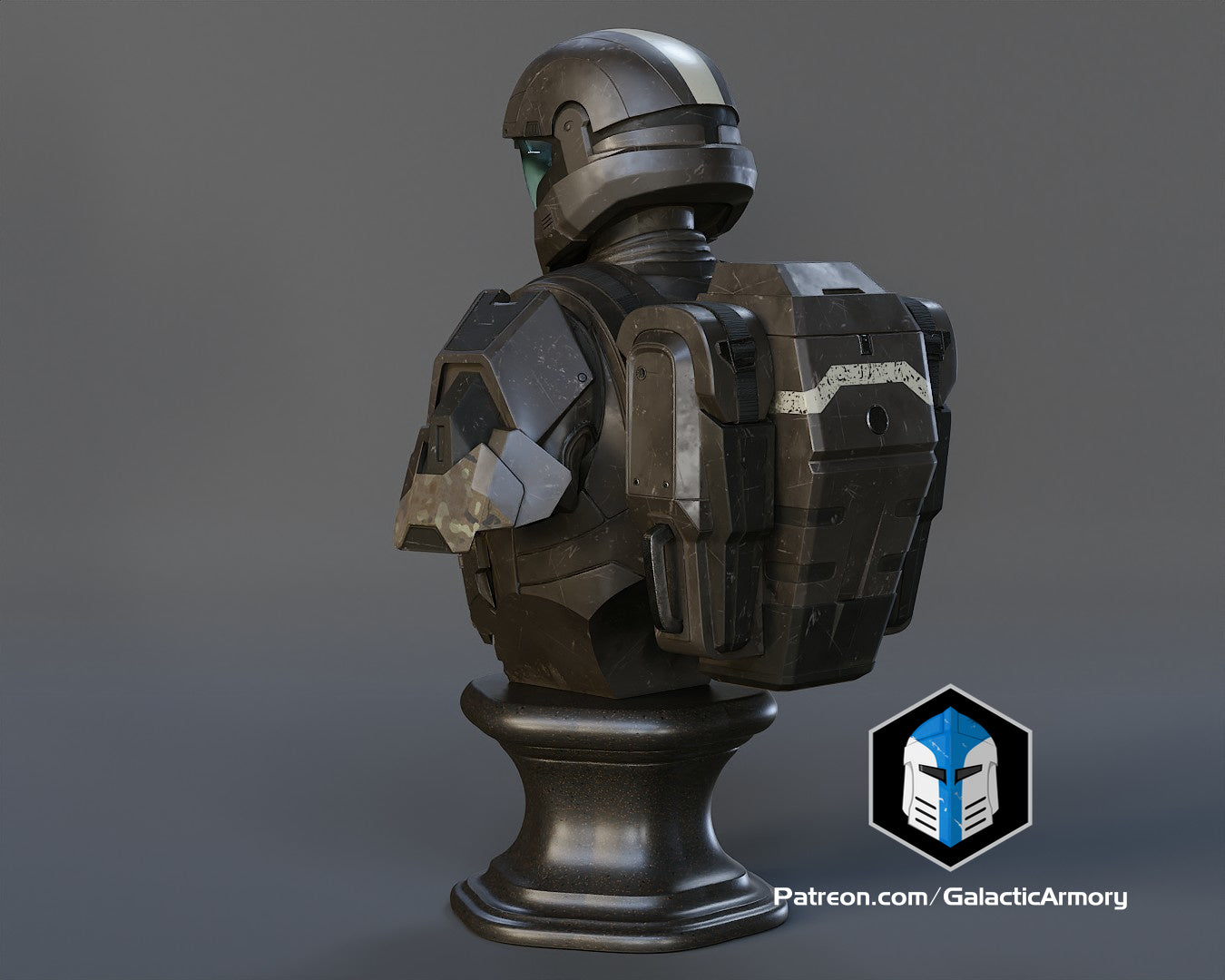 ODST Bust - 3D Print Files