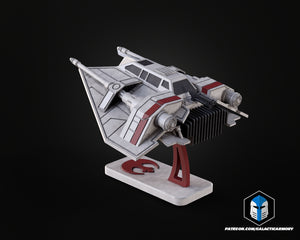 Snowspeeder Vehicle Kit Card - 3D Print Files