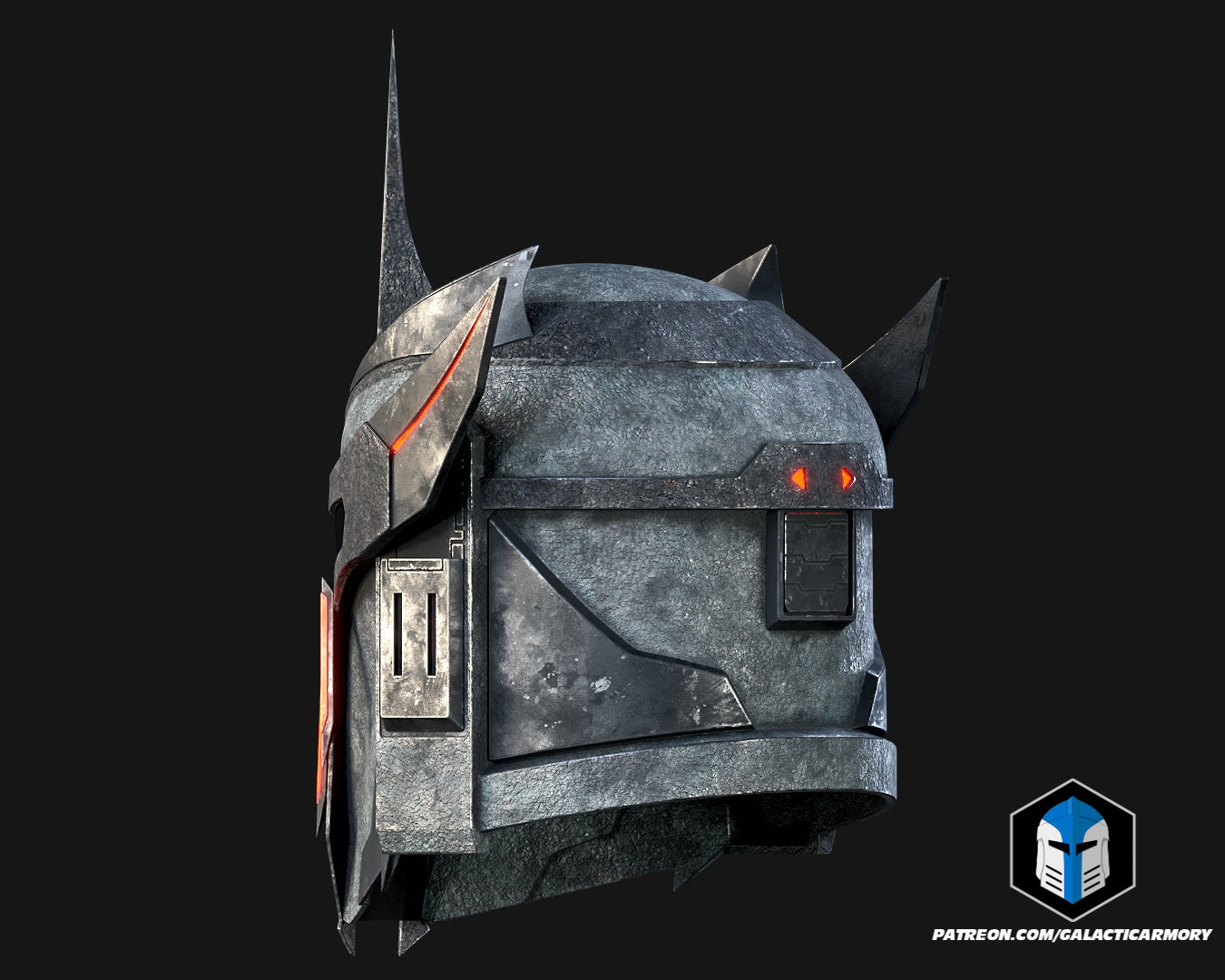 Demonic Mando Helmet - 3D Print Files