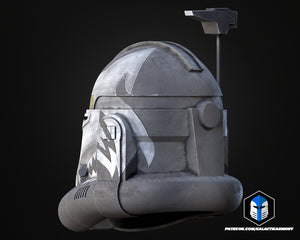 Commander Wolffe Helmet - 3D Print Files - Galactic Armory