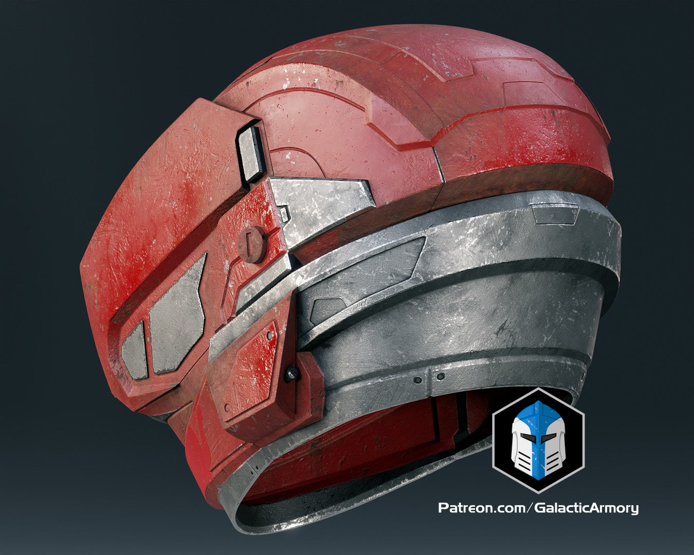 Halo Reach Gungnir Helm - 3D-Druckdateien