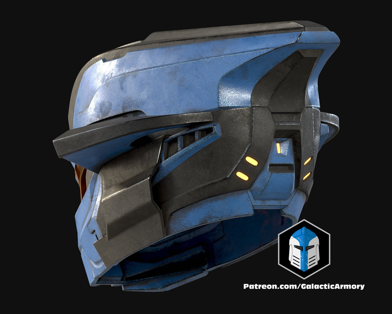 Infinite Thremaleon Helmet - 3D Print Files