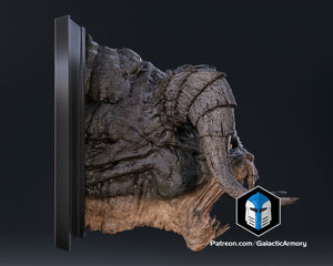 Fallout Deathclaw Trophy and Life Sized Wall Mount - 3D Print Files