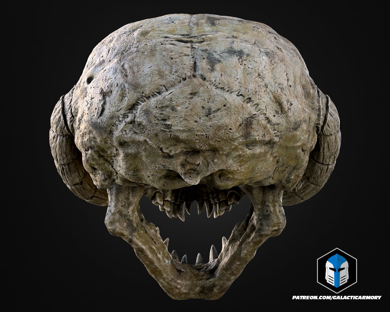 Life Sized Wampa Head Wall Mount - 3D Print Files