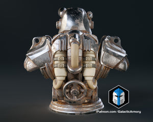 Fallout T-60 Power Armor Bust - 3D Print Files