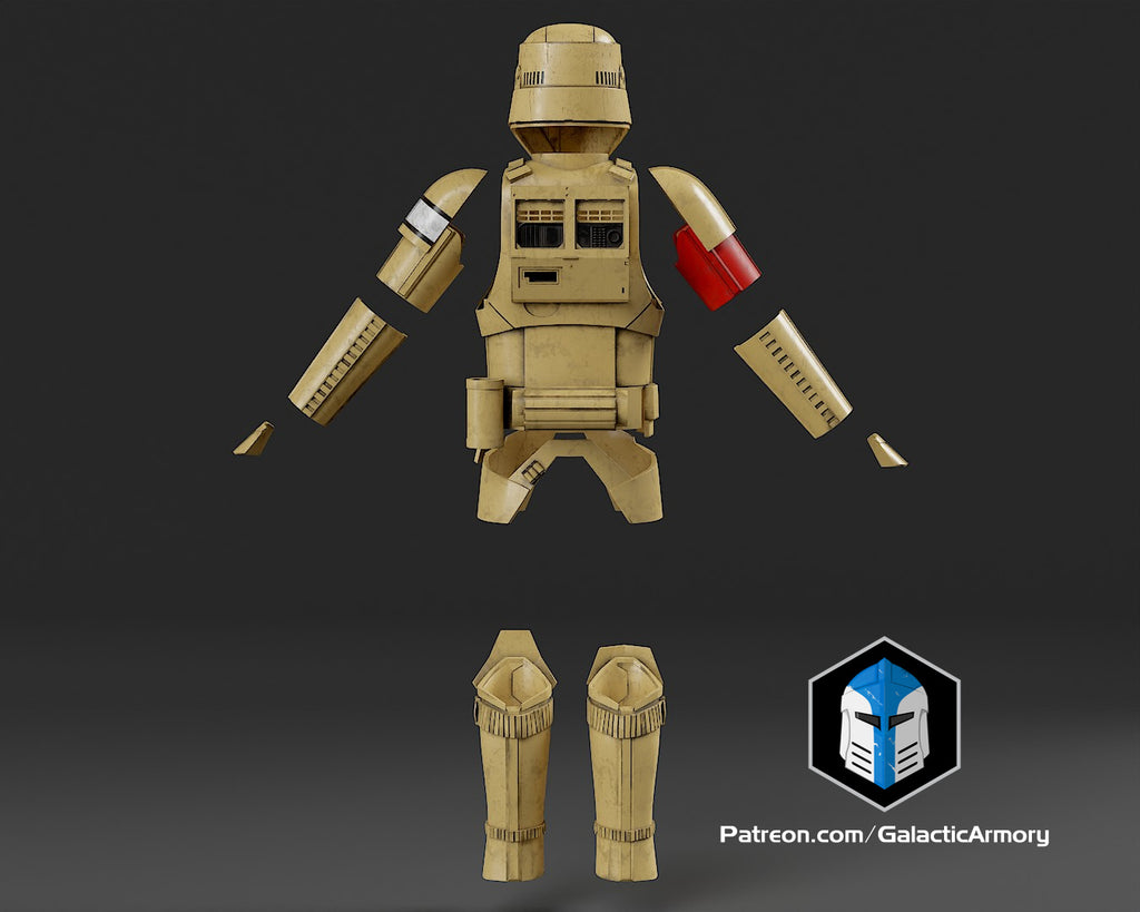 Rogue One Shoretrooper Armor - 3D Print Files – Galactic Armory