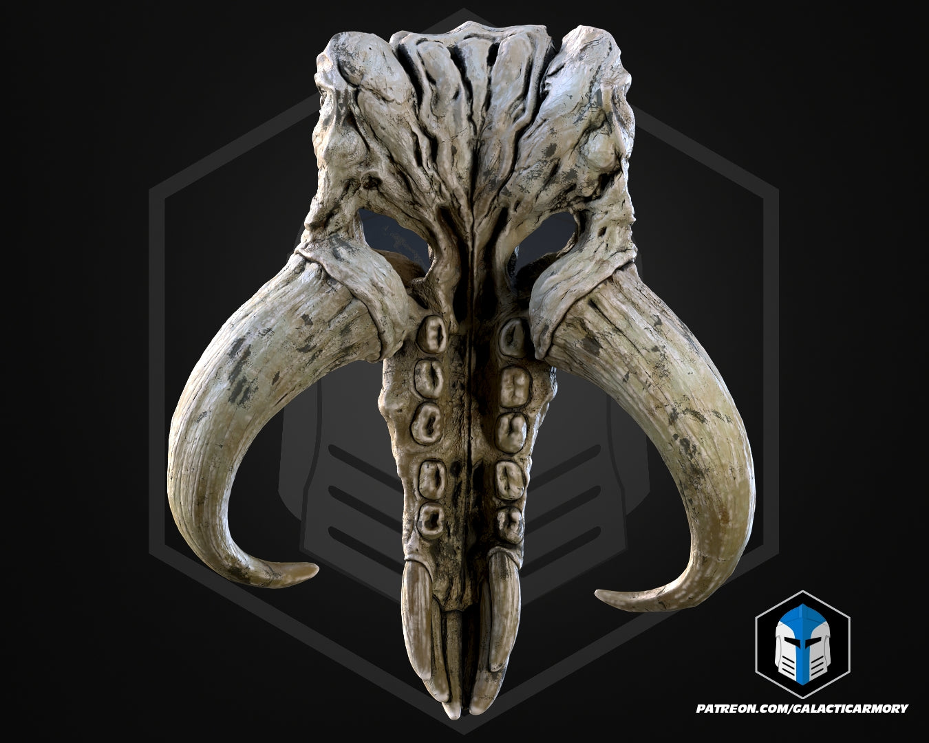 Lebensgroße Rancor-Kopf-Wandhalterung - 3D-Druckdateien