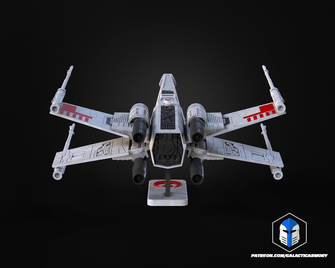 X-Wing Vehicle Kit Card - 3D Print Files