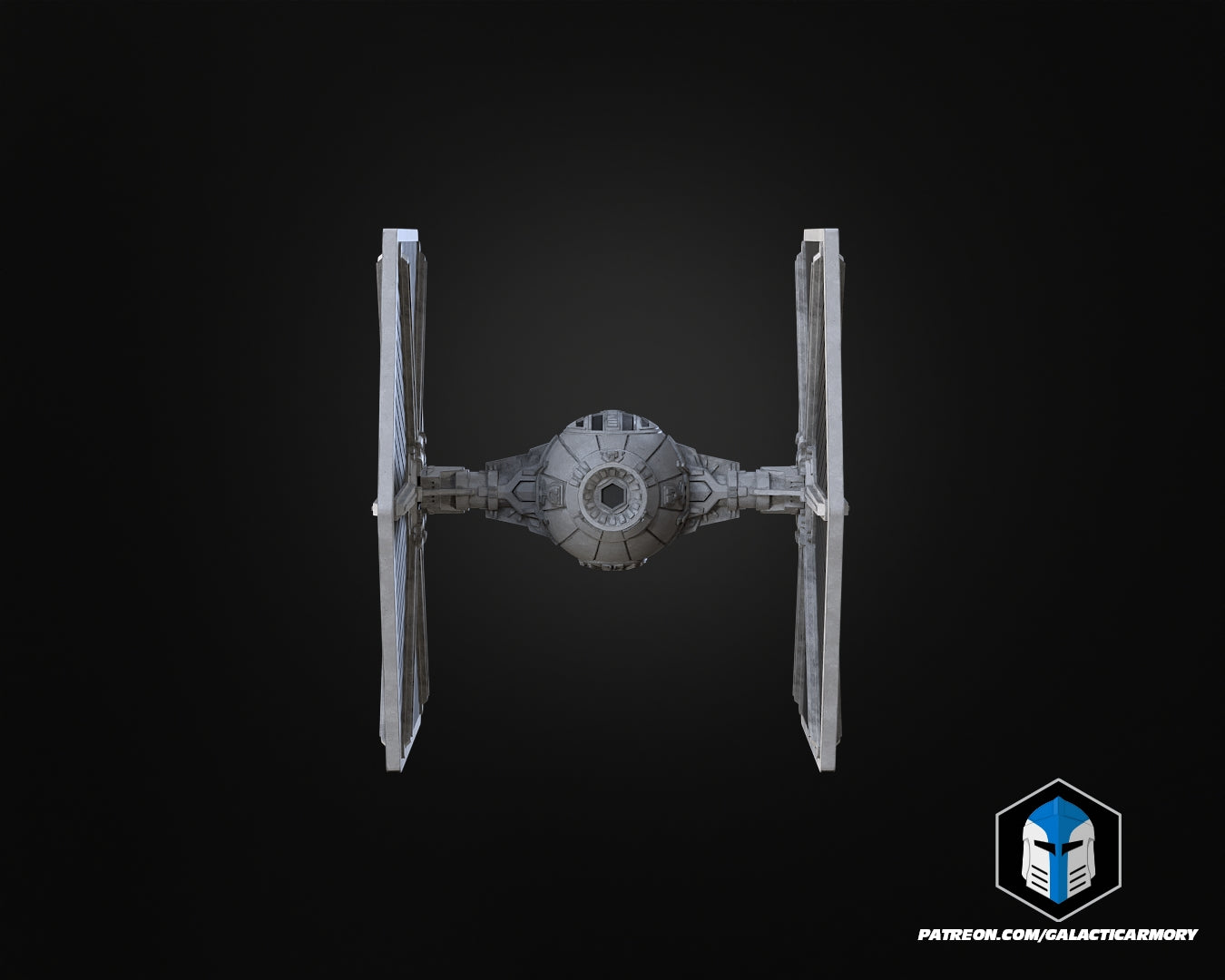 Tie Fighter Vehicle Kit Card - 3D Print Files