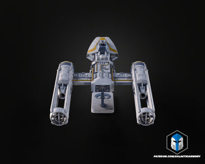 Y-Wing Vehicle Kit Card - 3D Print Files
