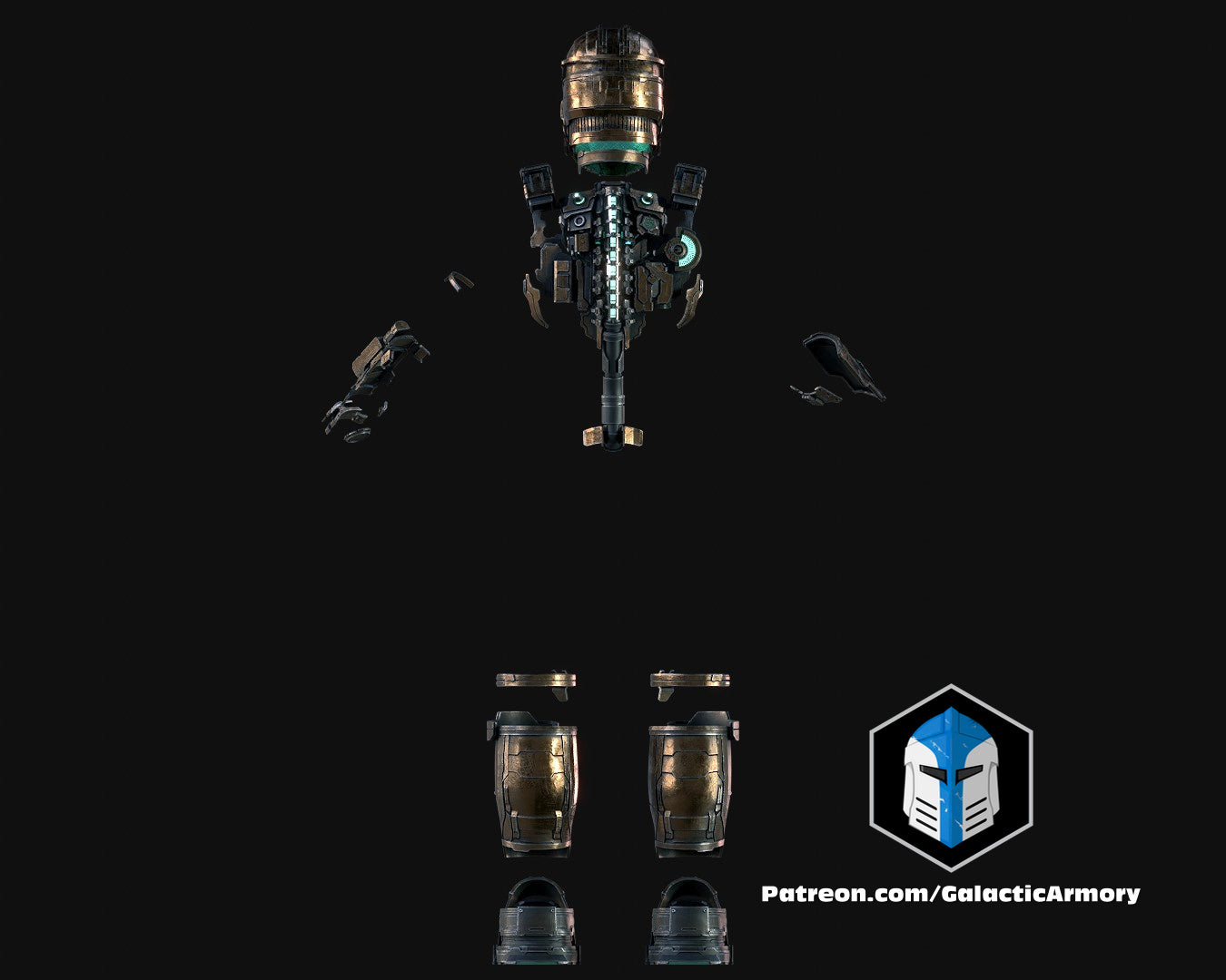 Isaac Clarke Level 1 Engineer Armor - 3D Print Files