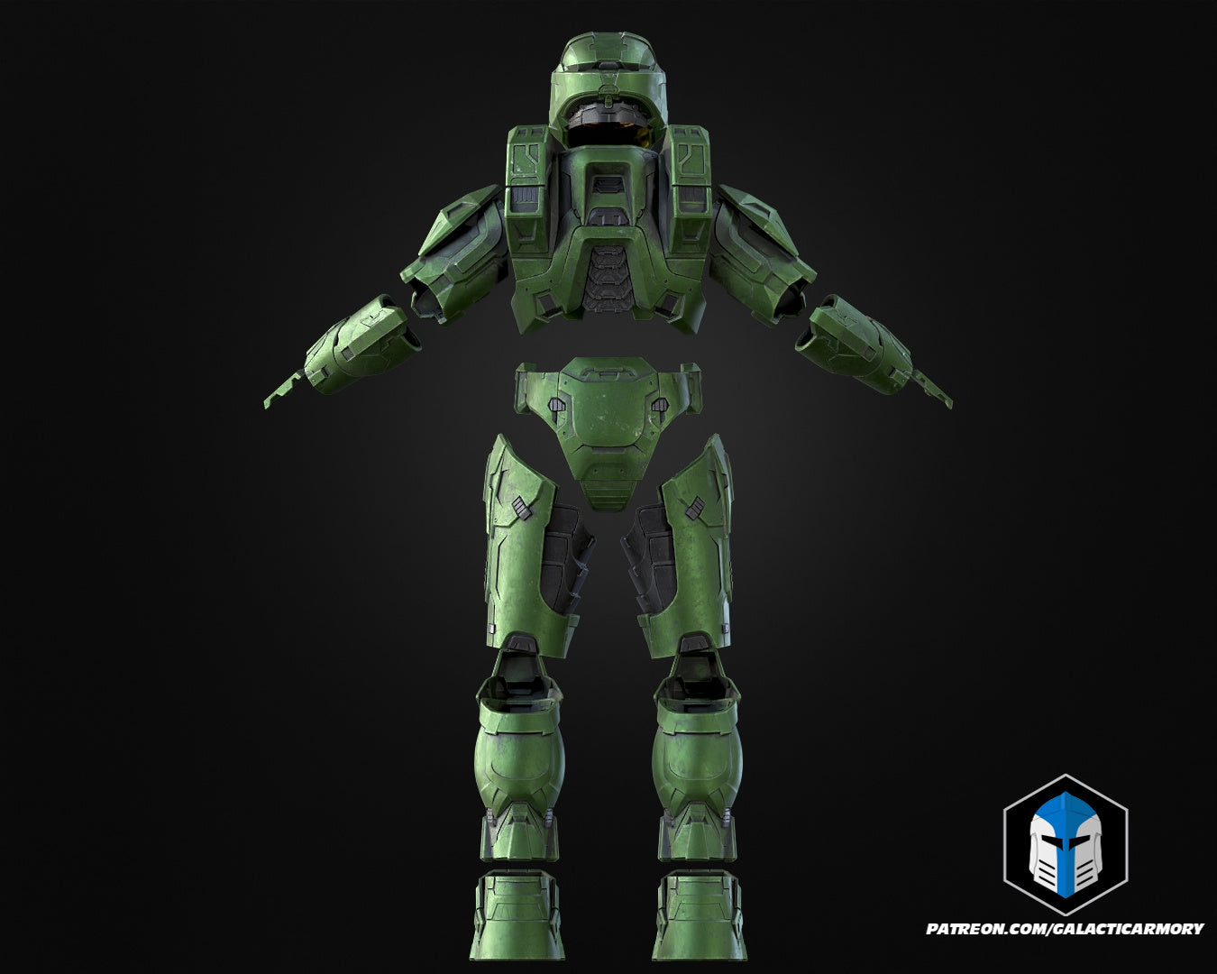 Master Chief Mark 6 Armor - 3D Print Files