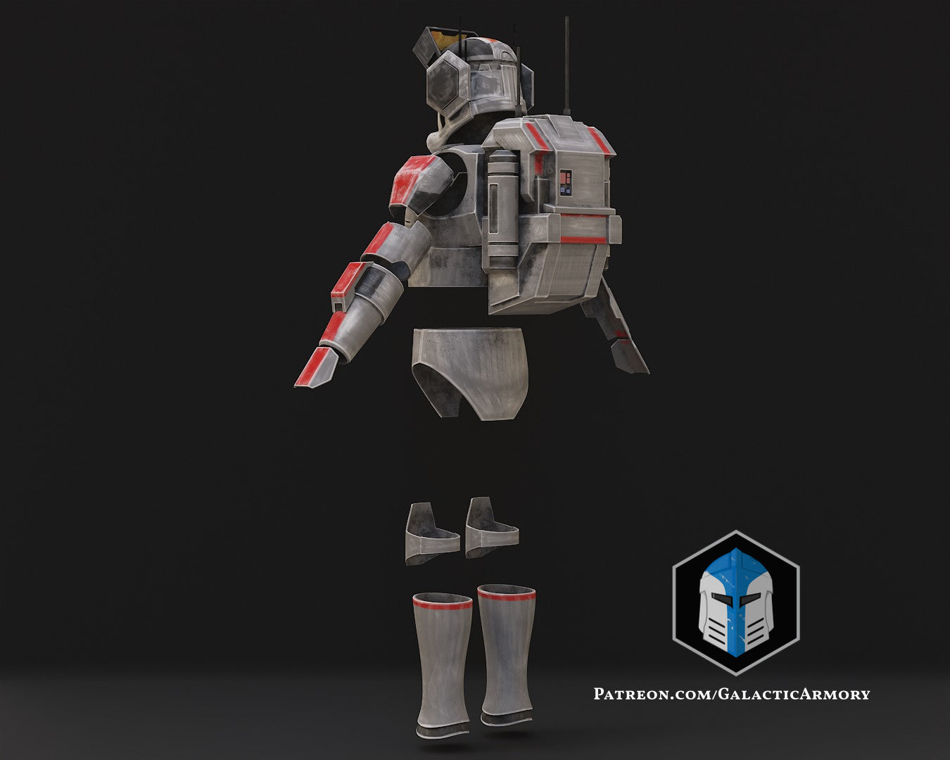 Bad Batch Tech Armor - 3D Print Files - Galactic Armory