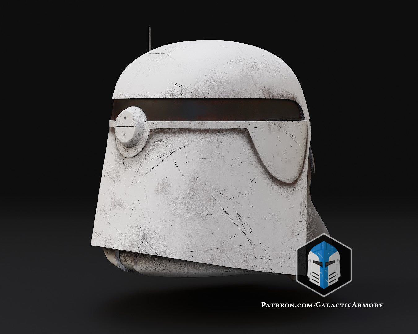 Commander Bacara Clone Trooper Helmet - 3D Print Files