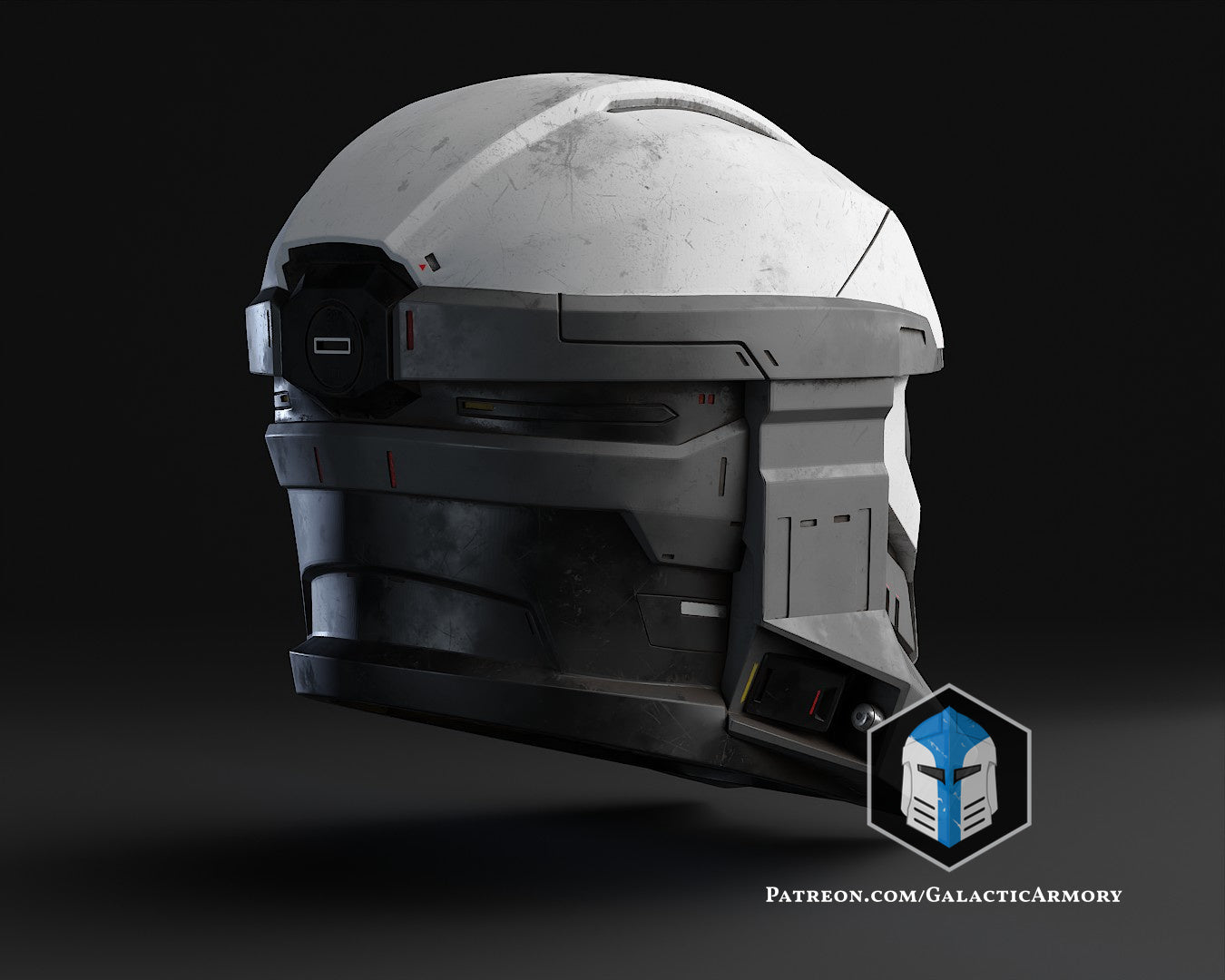 Imperial Mandalorian Commando Spartan Helmet Mashup - 3D Print Files
