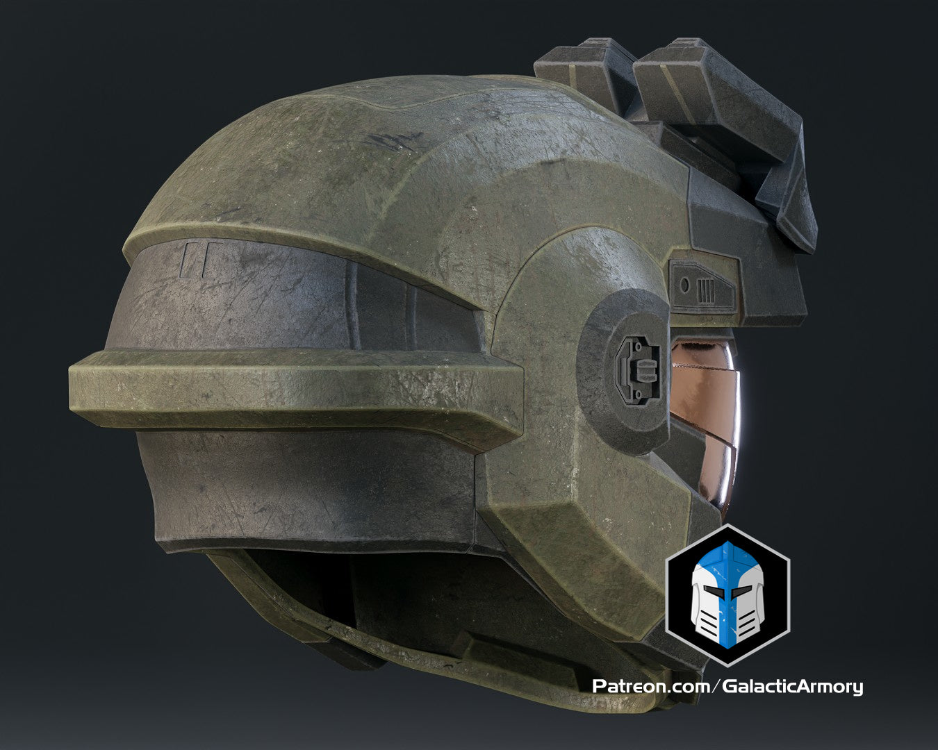 Halo Reach Grenadier – Jorge-Helm – 3D-Druckdateien