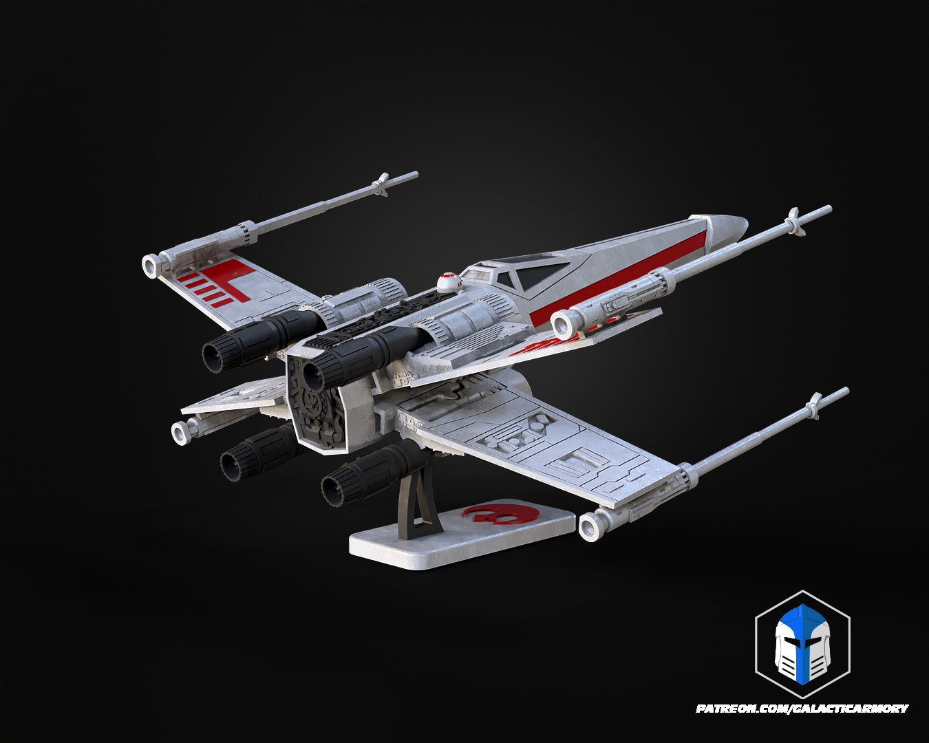 X-Wing Vehicle Kit Card - 3D Print Files