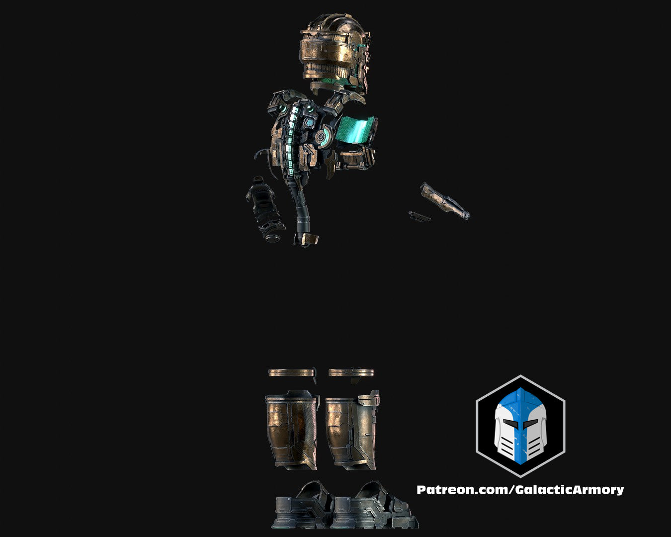 Isaac Clarke Level 1 Engineer Armor - 3D Print Files