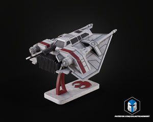 Snowspeeder Vehicle Kit Card - 3D Print Files