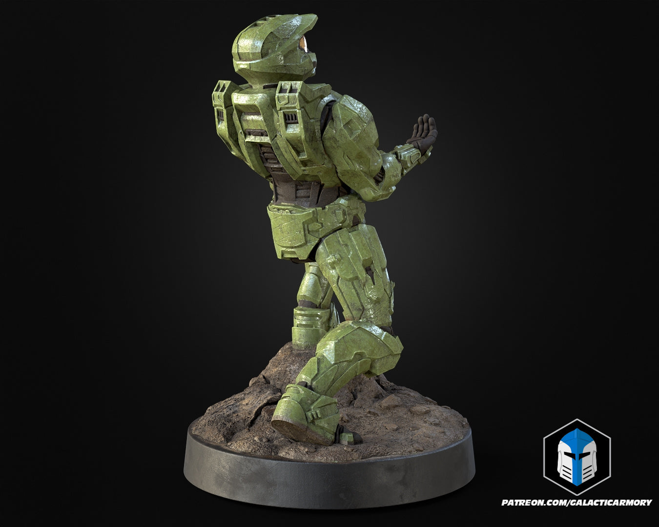 Master Chief Controller Holder - 3D Print Files