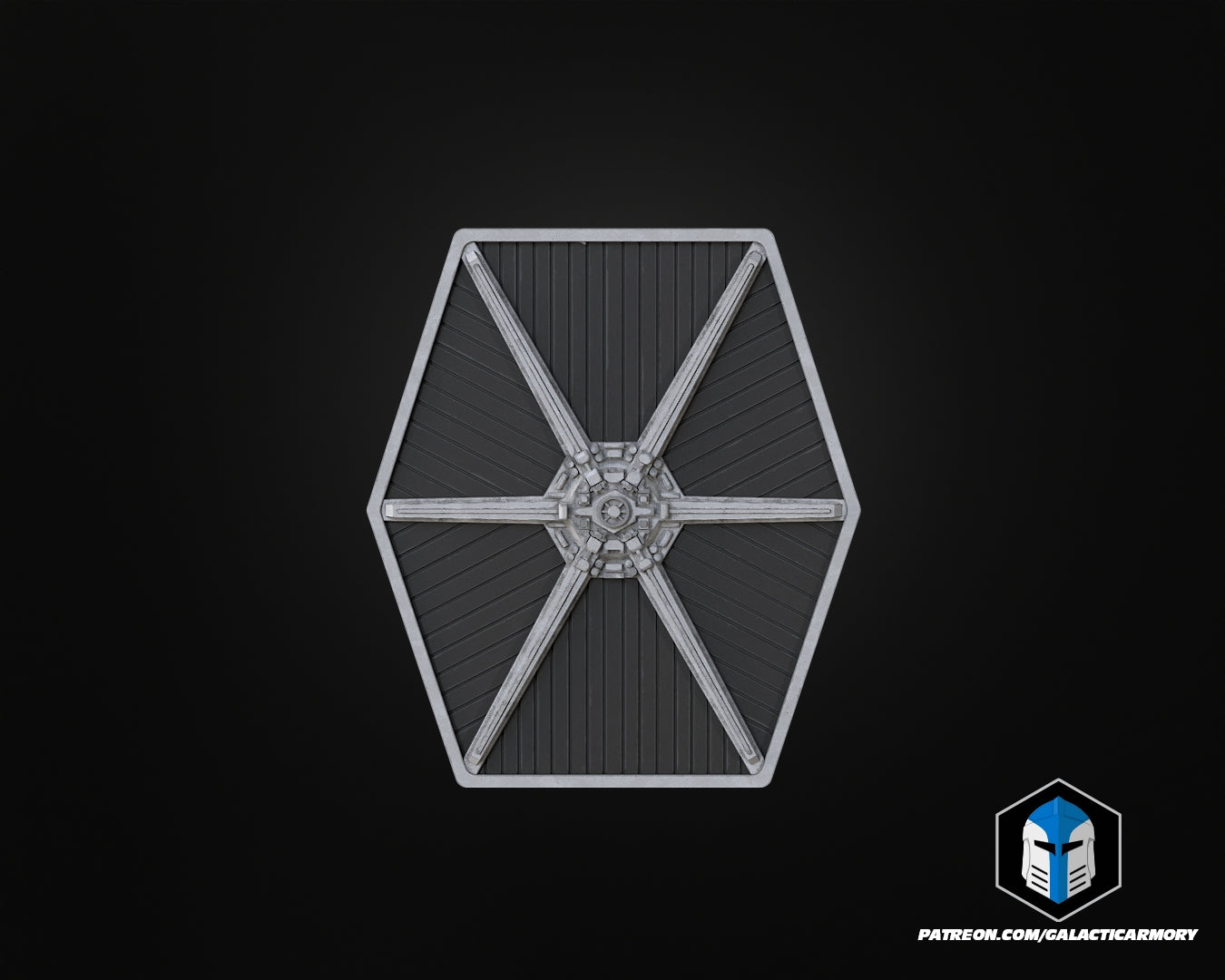 Tie Fighter Vehicle Kit Card - 3D Print Files