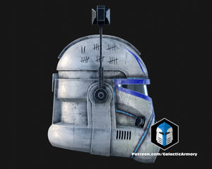 Animierter Captain Rex Helm - 3D Druckdateien