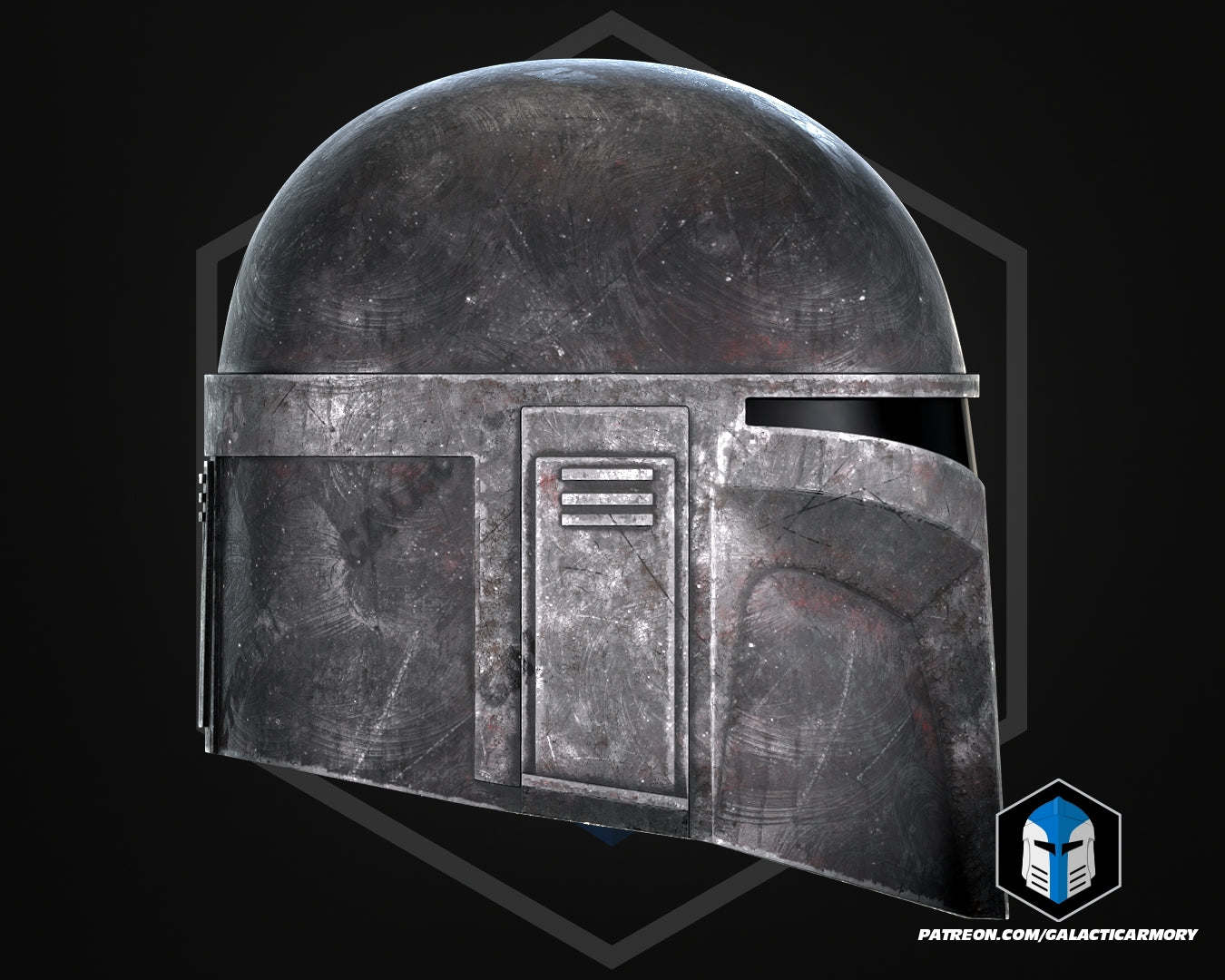 Shadow Lord Mandalorian Commando Helmet and Armor - 3D Print Files ...