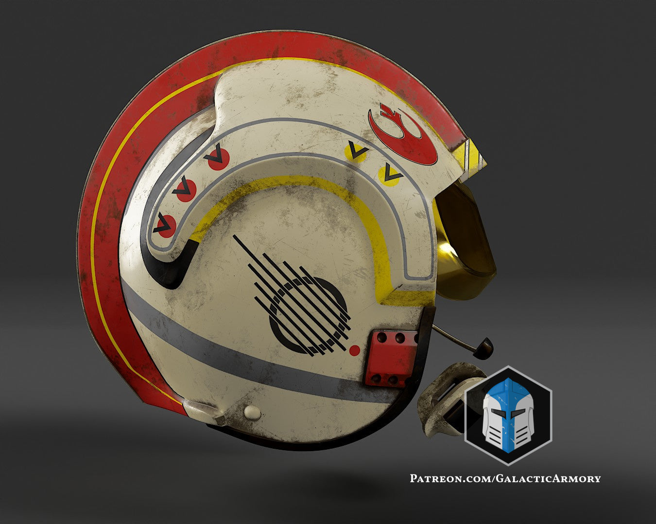 Rebel Pilot Helmet - 3D Print Files