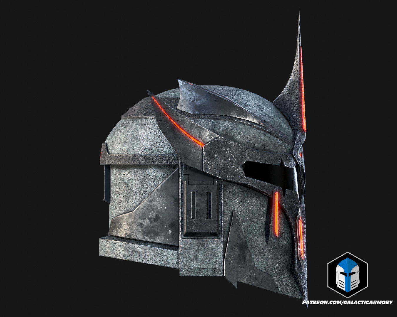 Demonic Mando Helmet - 3D Print Files