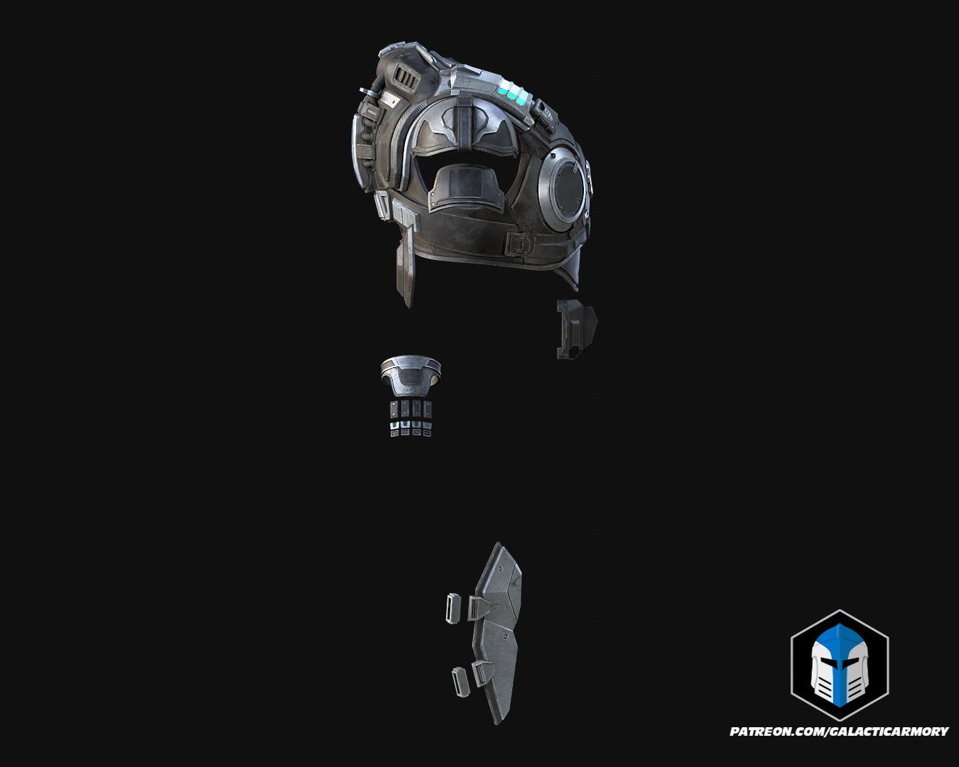 GoW - Marcus Fenix COG Armor - 3D Print Files