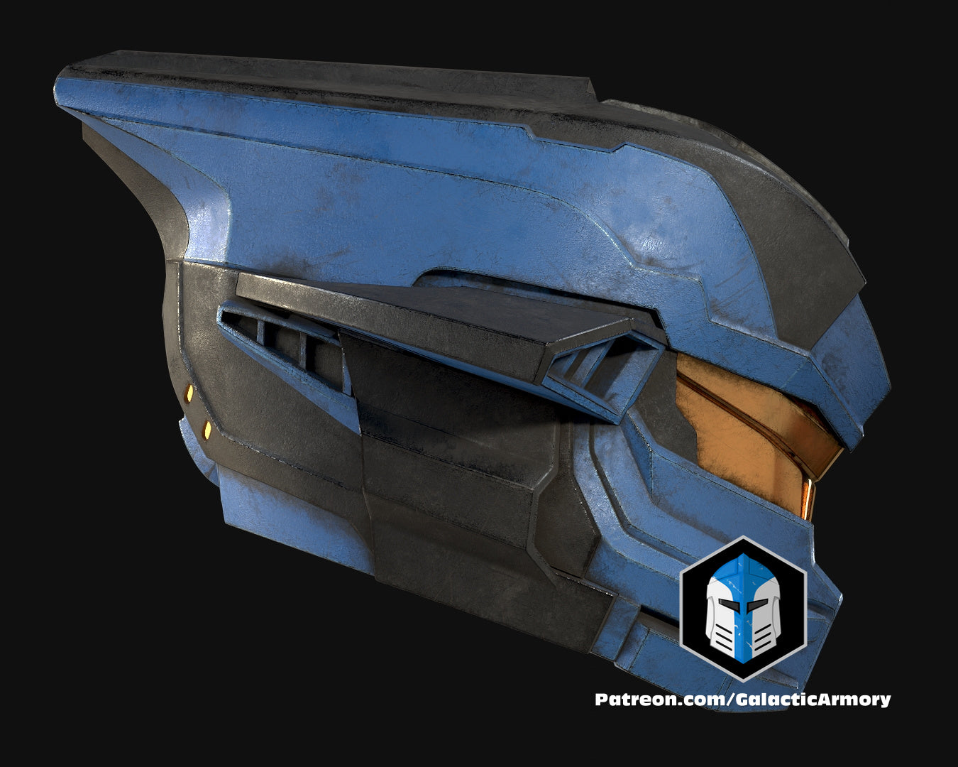 Infinite Thremaleon Helmet - 3D Print Files