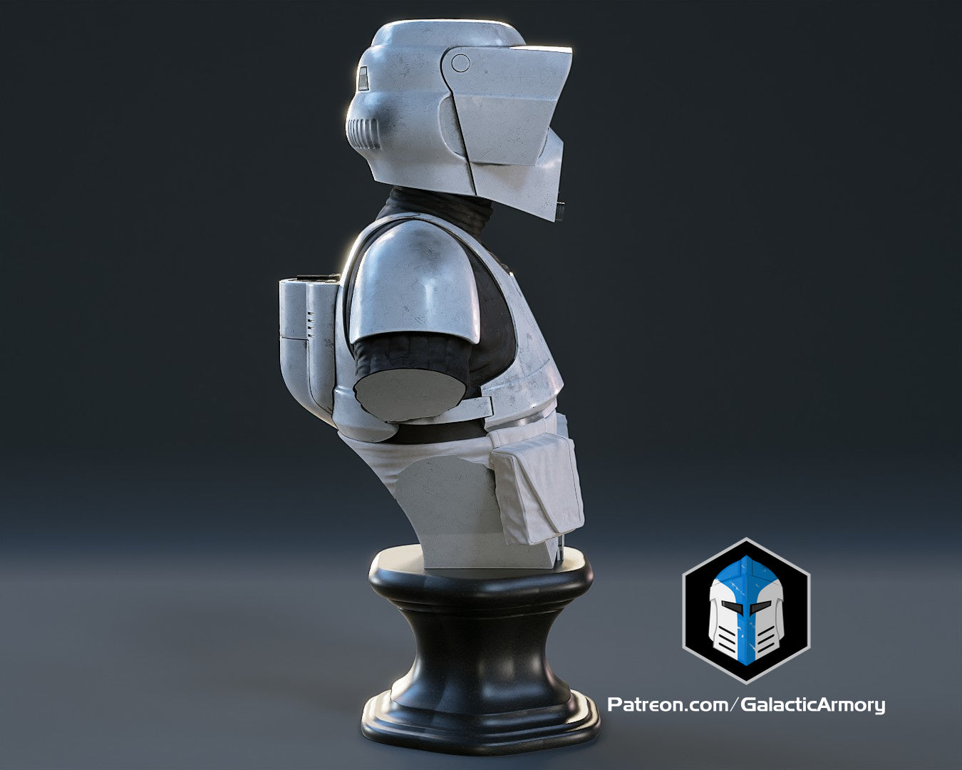 Scout Trooper Bust - 3D Print Files