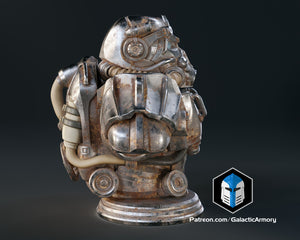 Fallout T-60 Power Armor Bust - 3D Print Files