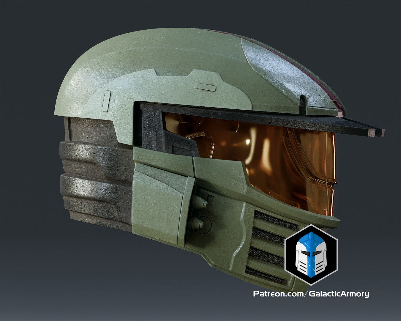 Halo Mark 4 Spartan Helmet - 3D Print Files