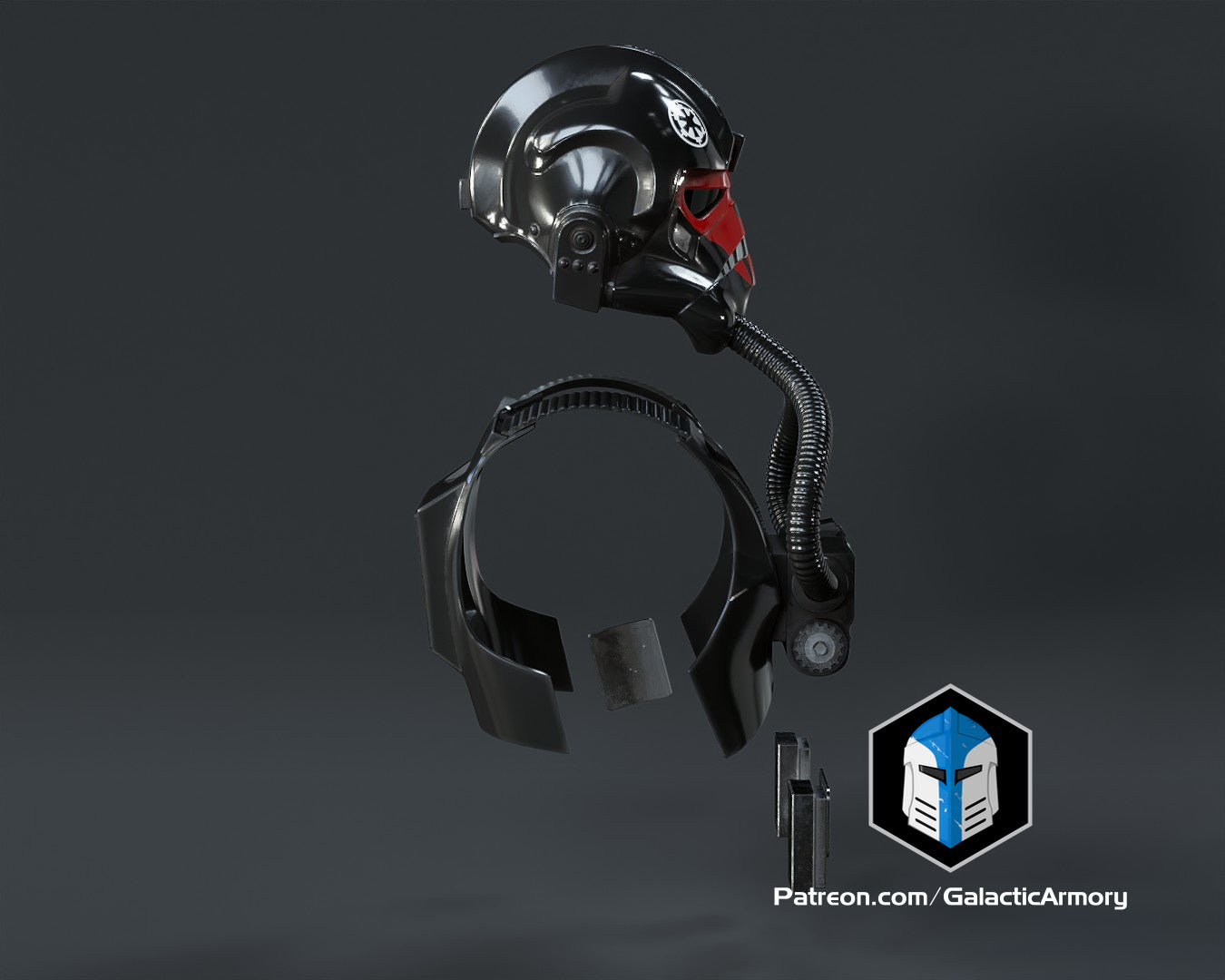 Tie Fighter Pilot Armor - 3D Print Files