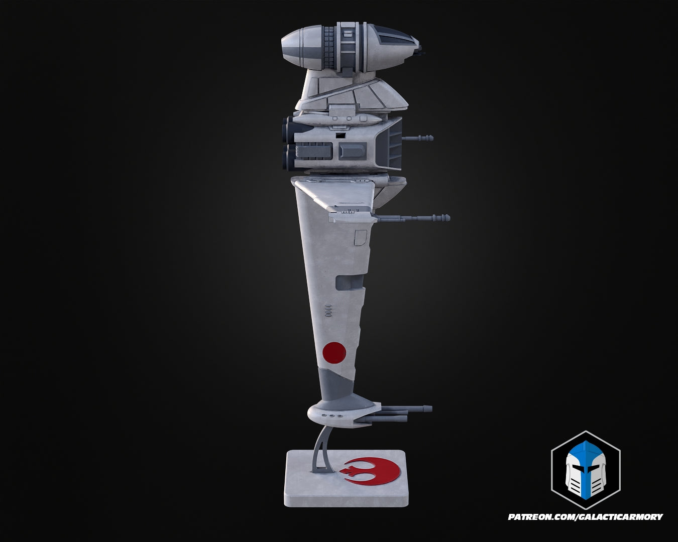 B-Wing Vehicle Kit Card - 3D Print Files