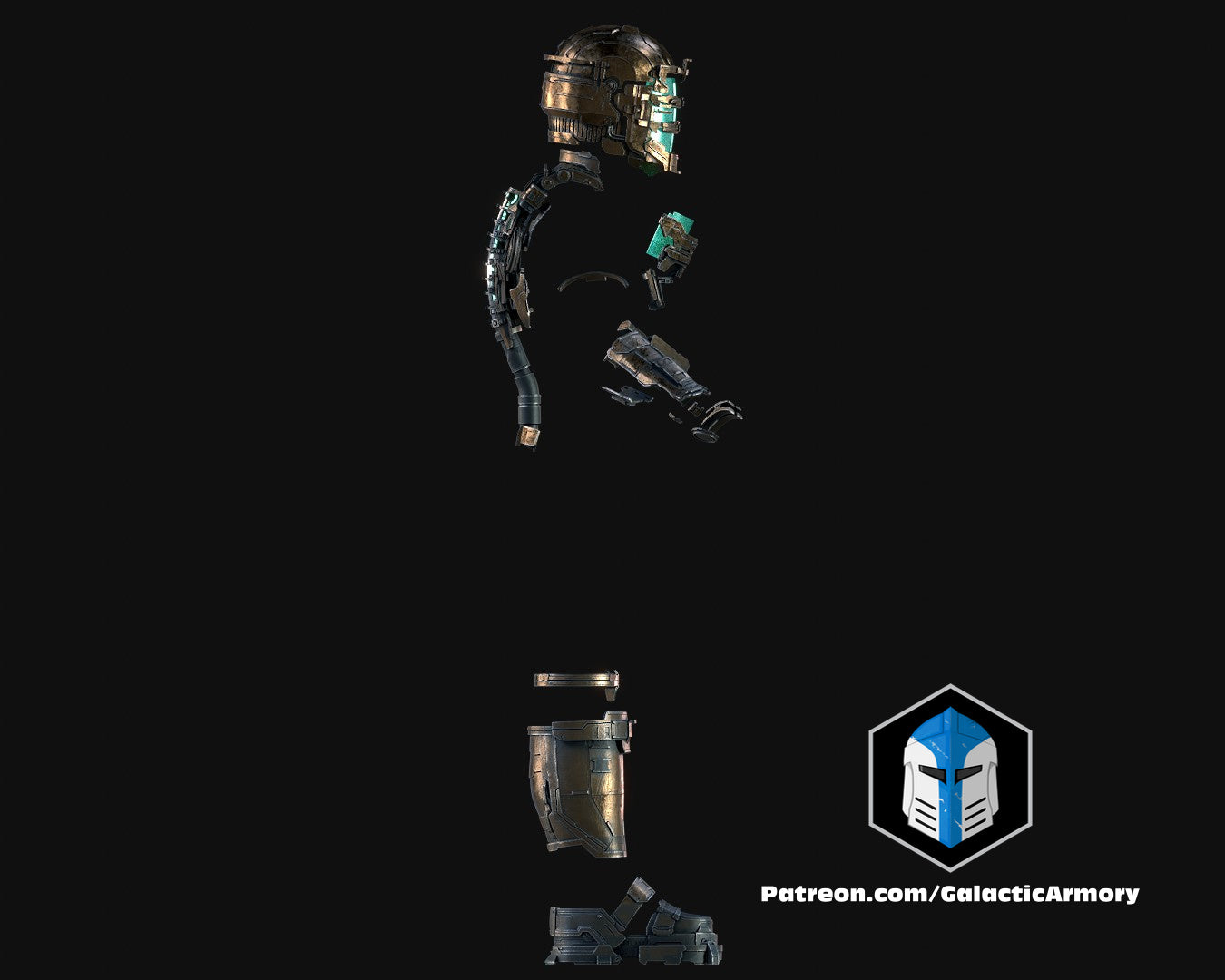 Isaac Clarke Level 1 Engineer Armor - 3D Print Files