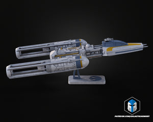 Y-Wing Vehicle Kit Card - 3D Print Files